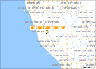 map of Permatang Bongor