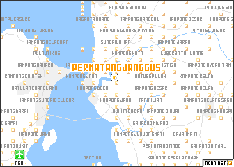 map of Permatang Janggus