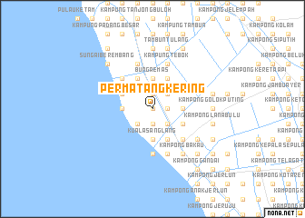 map of Permatang Kering