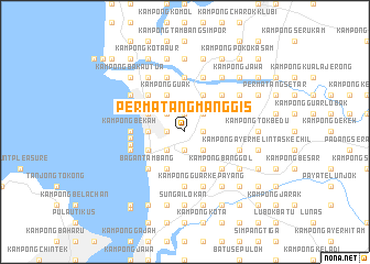map of Permatang Manggis