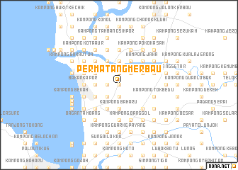 map of Permatang Merbau