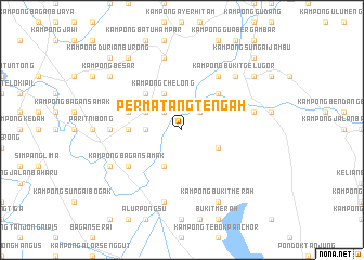 map of Permatang Tengah