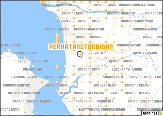 map of Permatang Tok Bidan