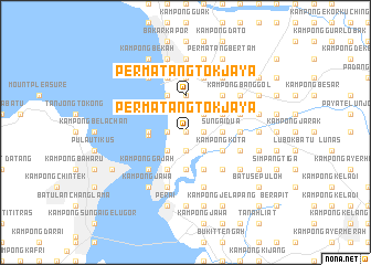 map of Permatang Tok Jaya