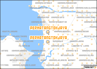 map of Permatang Tok Jaya