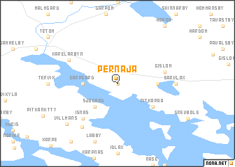 map of Pernaja