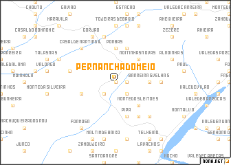 map of Pernancha do Meio
