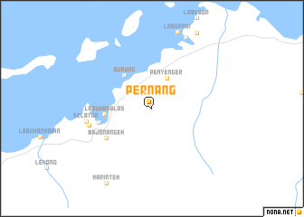 map of Pernang