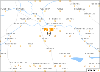map of Perná