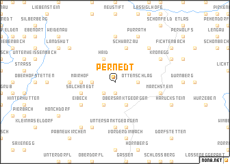 map of Pernedt