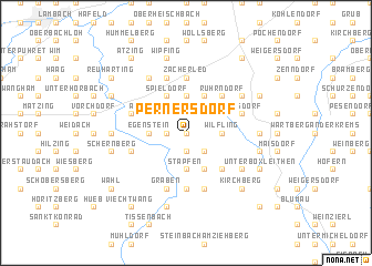 map of Pernersdorf