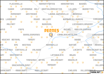 map of Pernes
