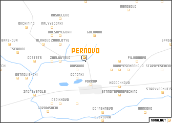 map of Pernovo