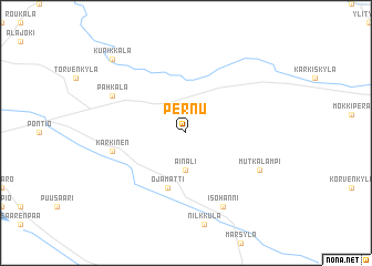 map of Pernu