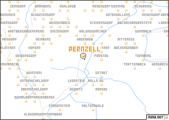 map of Pernzell