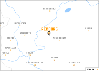 map of Perobas