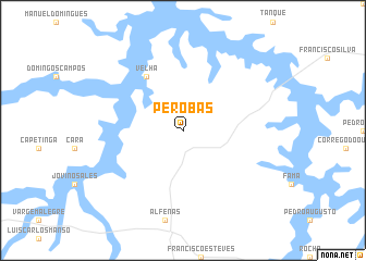 map of Perobas