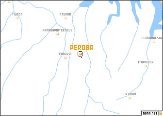 map of Peroba