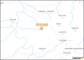 map of Peroba