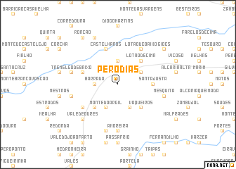 map of Pero Dias
