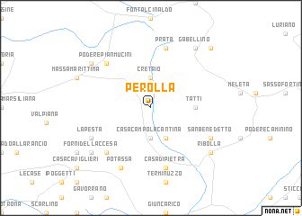 map of Perolla