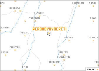 map of Perombyuy Bereti