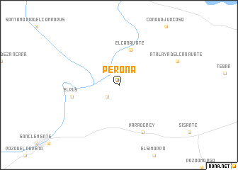 map of Perona