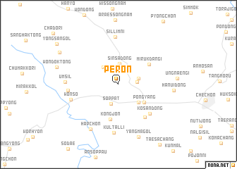 map of Peron