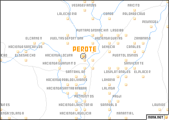 map of Perote