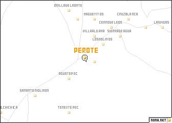 map of Perote