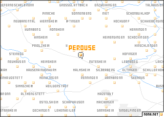 map of Perouse