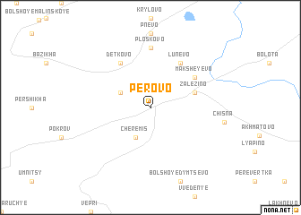 map of Perovo