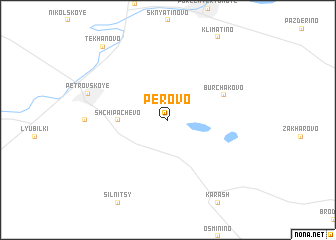 map of Perovo