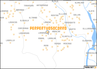 map of Perpertuo Socorro