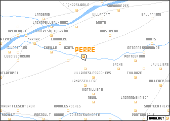 map of Perre