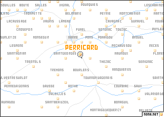 map of Perricard