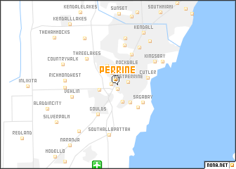 map of Perrine