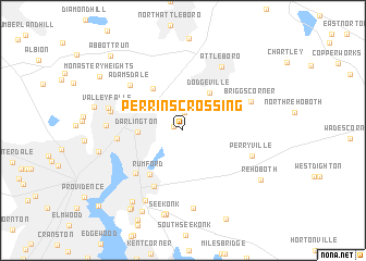 map of Perrins Crossing