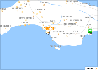 map of Pérri