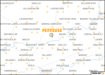 map of Perrouse