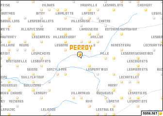 map of Perroy