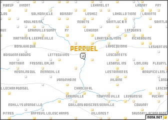 map of Perruel