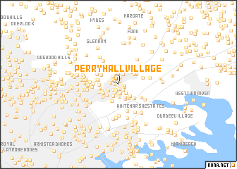 map of Perry Hall Village