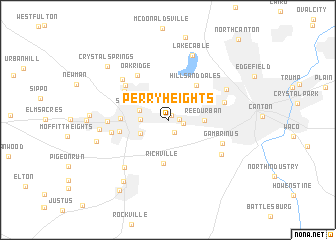 map of Perry Heights