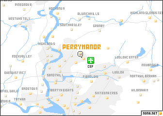 map of Perry Manor