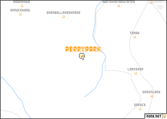 map of Perry Park