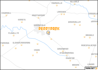 map of Perry Park