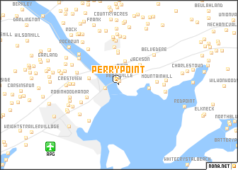 map of Perry Point