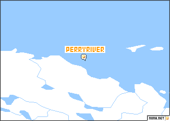 map of Perry River