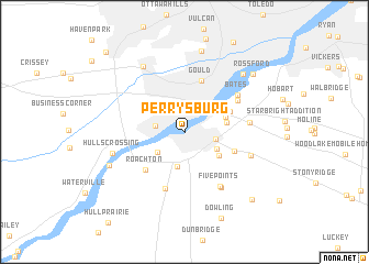 map of Perrysburg